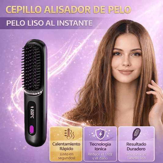 Cepillo alisador de pelo